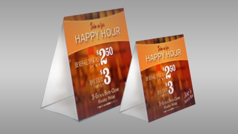 4¼ x 6 - Table Tents