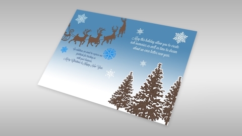5 x 7 (Flat) - Greeting Card